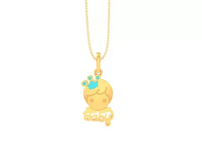 Kids Pendant - 87 3D print model