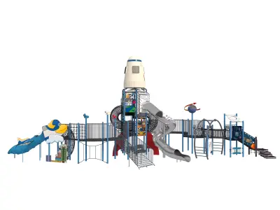 Playground for children 3D model