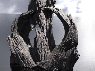 Femorian rocks large  3D model