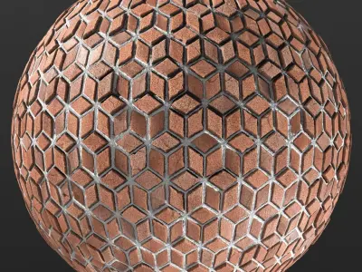 6 Brick Base Materials Texture