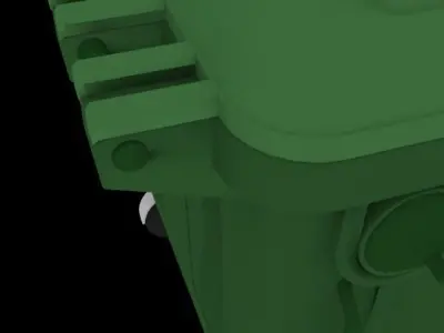 Garbage Can Free 3D model