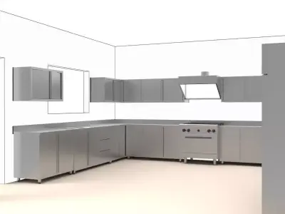 KITCHEN 12 3D model