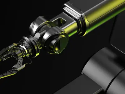 Robotic arm 3D model