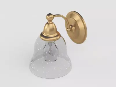 Filey One Light Bath Sconce 3D model