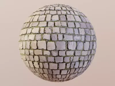 Cobblestone PBR Texture Texture