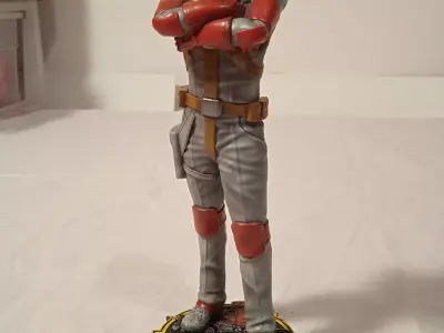 Matt Trakker MASK Leader with Spectrum Statue 3D print model