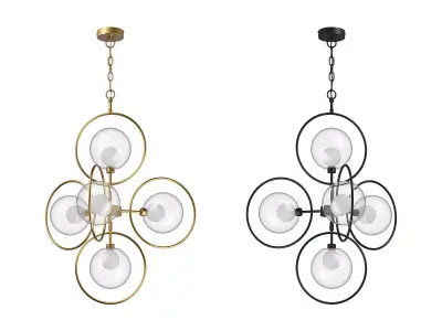 74505x Alfa Lightstar Chandelier 3D model