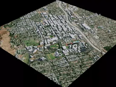 Riverside - USA 3D model