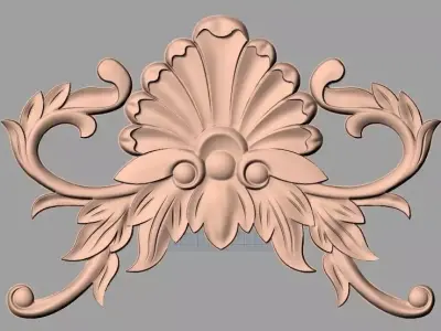 CNC 3D relief models STL format file used for artcam aspire E375 3D model