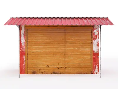 Old Garage 3D model