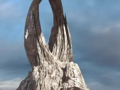 Terra former mining Cliffs  3D model