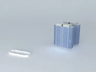 Business Class Center  Free 3D model