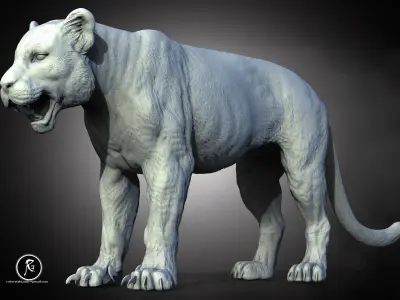  Panther  The Ghost in the Shadows 3D print model