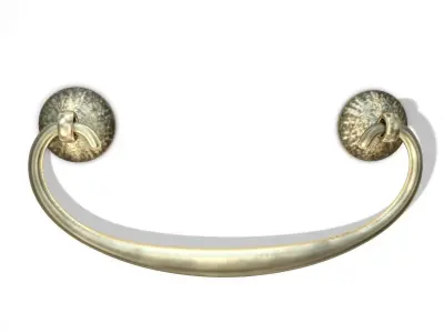 Furniture Handle 3d model Low-poly 3D model