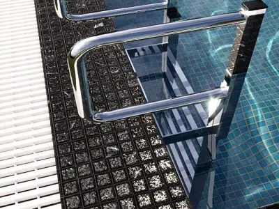 SWIMMING POOL NO62 A 3D model