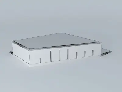 Door knives 3D model