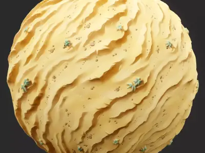 Stylized Sand Seamless Texture Texture