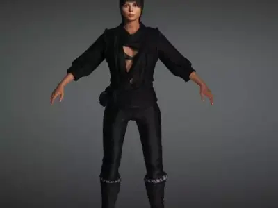 Arabian 3 blender obj Fbx 3D model