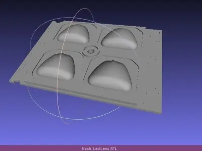 Led Lens Free 3D model
