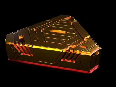 Sci Fi Object 7 3D print model