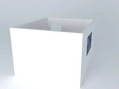 neninhaorkut cube with window Free 3D model