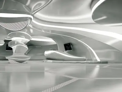  Sci-Fi Futuristic Room 