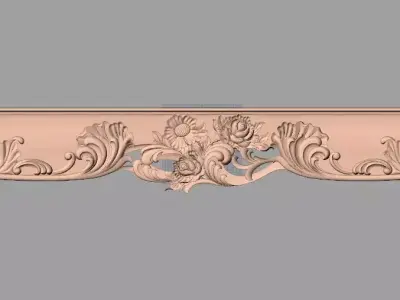 Artcam Aspire 3D relief models STL Files used for CNC E624 3D model