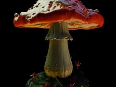 Mushroom 3 3D print model