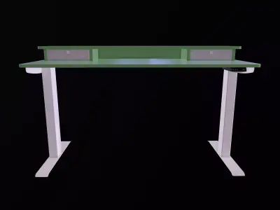COMPUTER TABLE Free low-poly 3D model