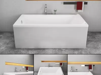 Bath Starck 3D model