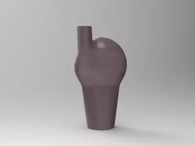 Ceny Vase Low-poly 3D model