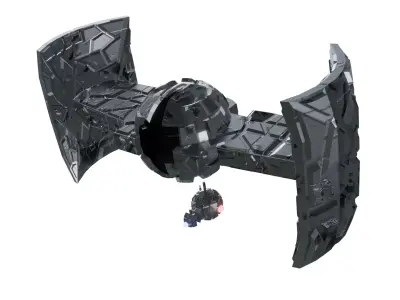 SpaceShipStarwars door frame Free 3D model