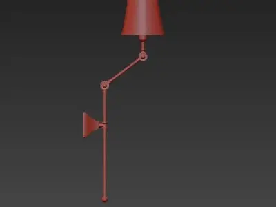 Brunswick wall lamp 3D model