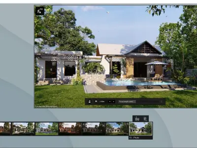 SCENE LUMION 11 5 AND ABOVE POOL BY YOGA4ARCH 3D model