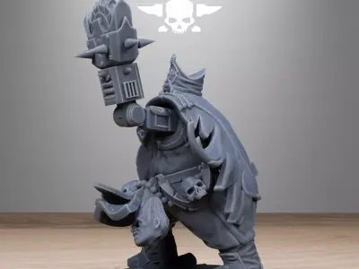  Corrupted Guard - Unholy Priest 3D print model