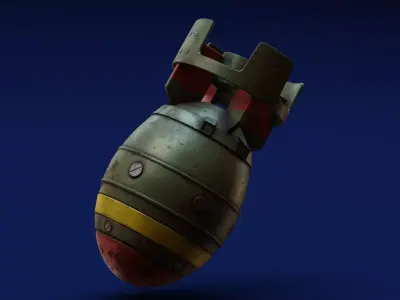 Fallout Mini Nuke 3D print model