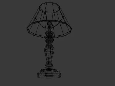 Oaks Lighting Provence Table Lamp 3D model
