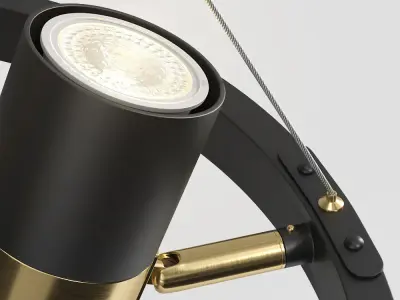 Lampatron Spoor 3 lamps 3D model