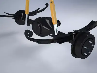 Rear Classic Chassis 3D model