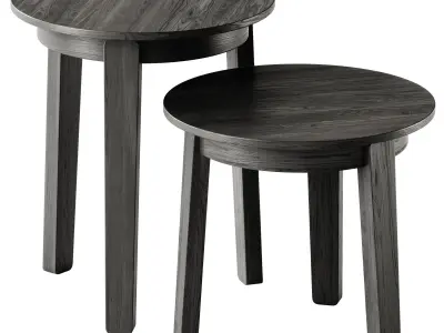 WOLFGANG Round Coffee Table by Fornasarig 3D model