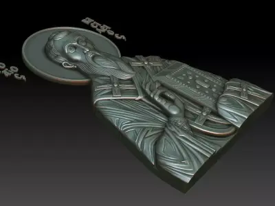 Saint Basil the Great 3D print model