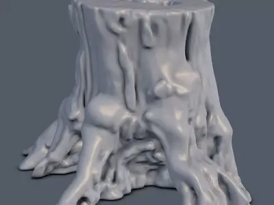 Tree Trunk 3D print model
