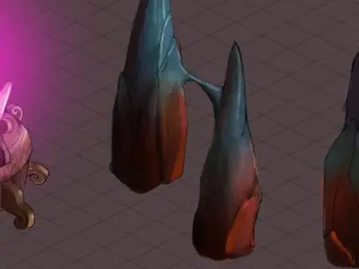 Lava Hell - Stone Tooth 31 3D model