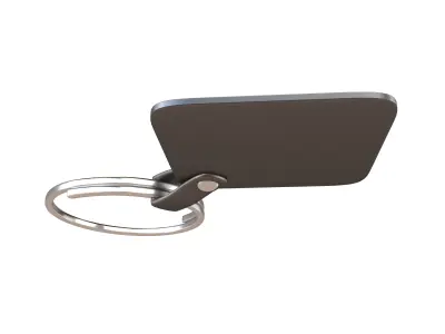 Key Ring v2 002 Low-poly 3D model