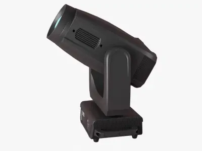 Moving Light Low-poly 3D model