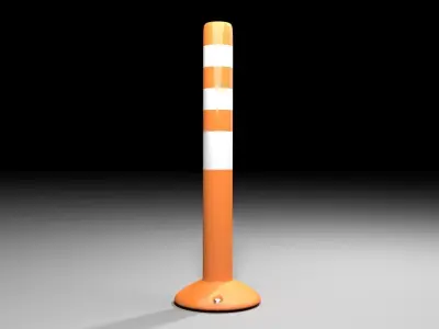 Bollard - Column 3D model