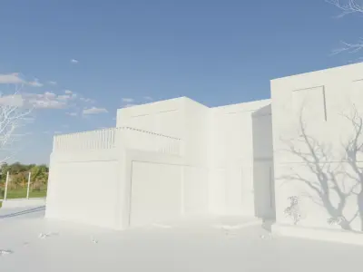 Modern House 3D model