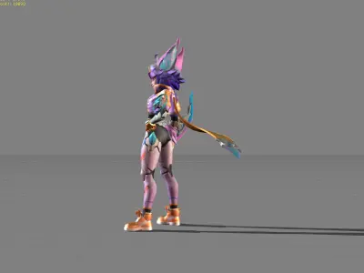 Joy Exostar Scout Low-poly 3D model