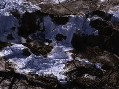 8K Colorful terrains giga - bundle  Low-poly 3D model