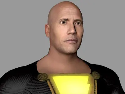 Black Adam Rock 3d Model Download  3D model